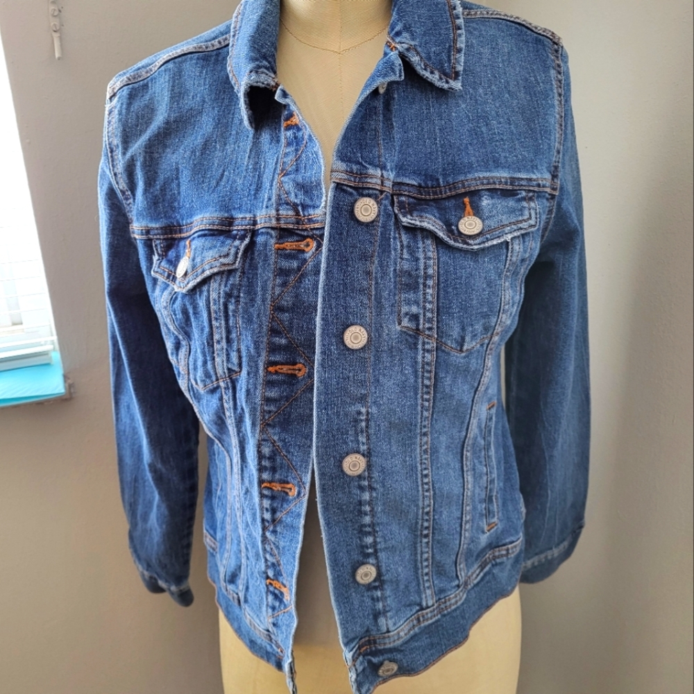 Women's Old Navy Blue Denim Jacket size small